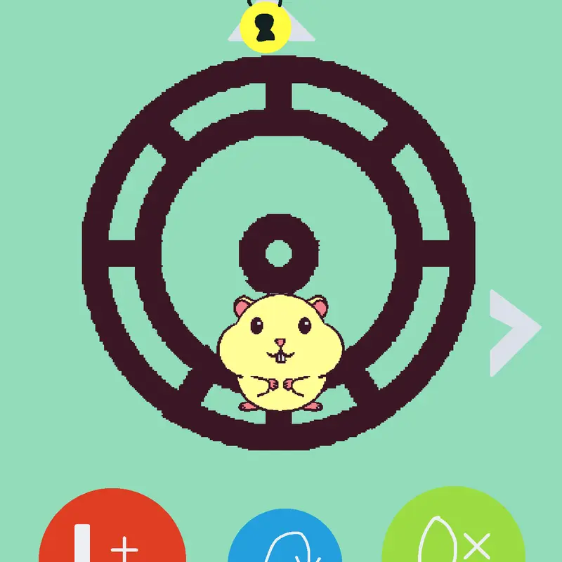 The Hamster Game by @Electric_Purple_Stickman
