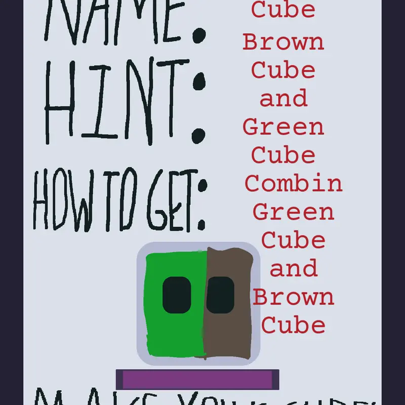 My Cube by @JustarandomCastlePlayer