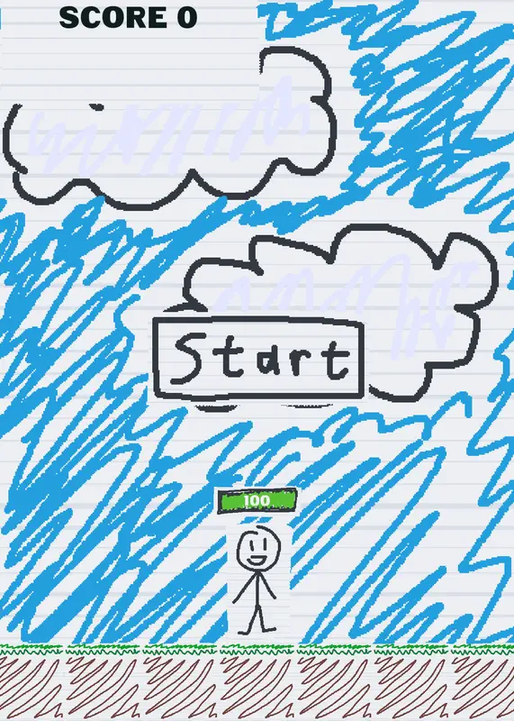 Stickman dodging by @arch13