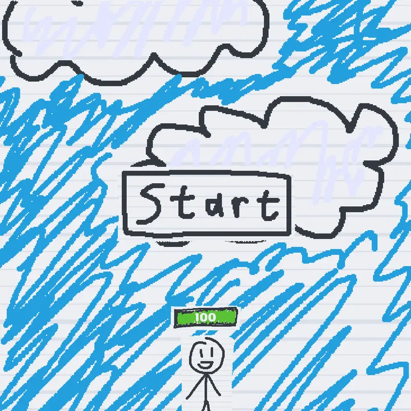 Stickman dodging by @arch13