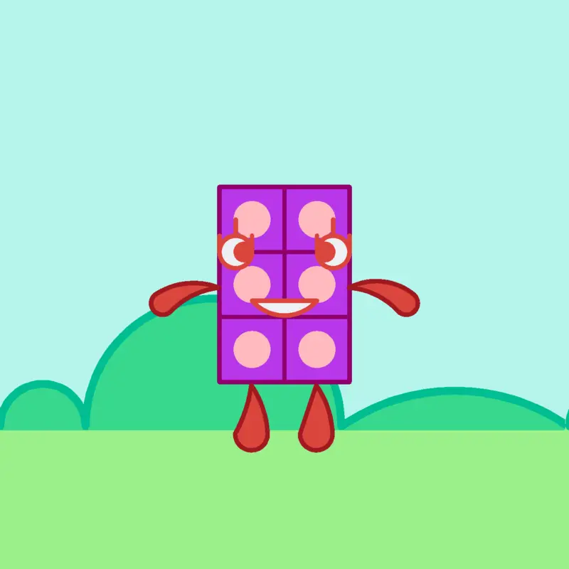 Numberblocks Perfect numbers band by @ssc_crk