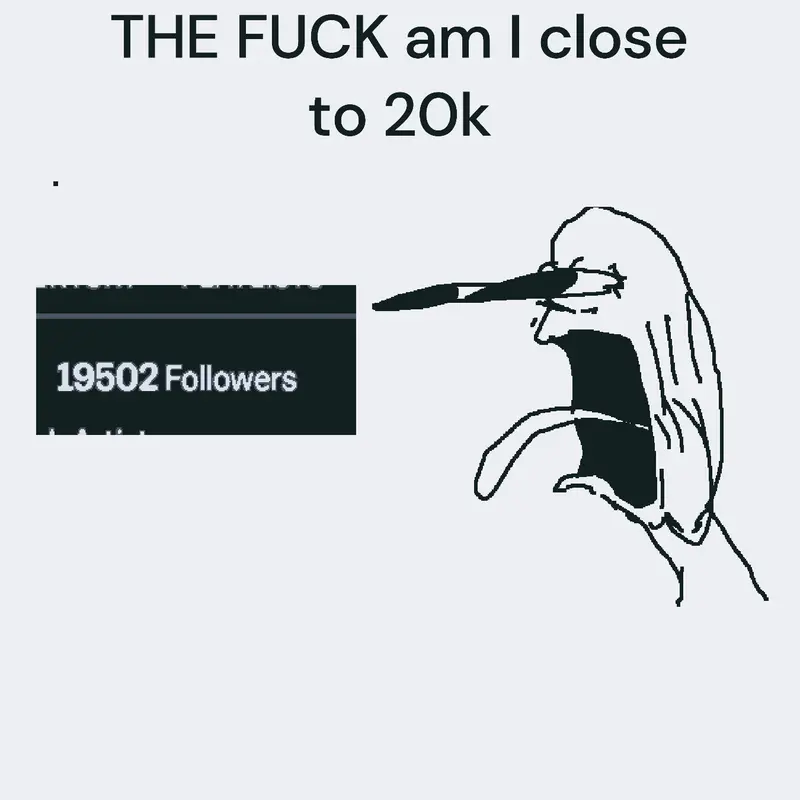 I’m close to 20k.. by @XarryBerry