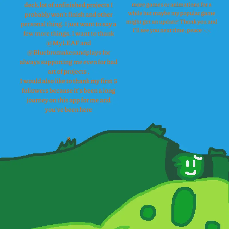 Thank you all! by @Fireymakesgames