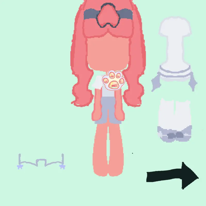Crk dress up ( pls dont flop ) by @IDKCAT1234