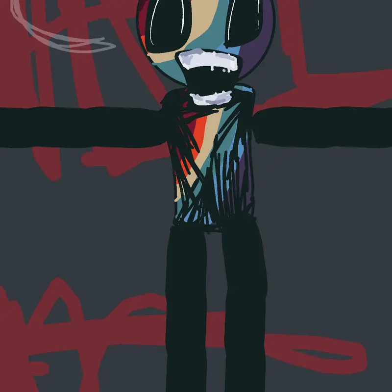 Scary twisted ragdoll by @little_cats
