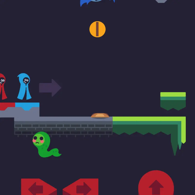 Two playera plataformer by @MinifandoomEldoomsit