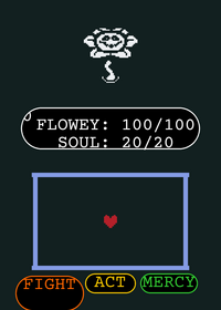 Crappy Flowey Fight :P