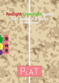 Red light green light (player mode)