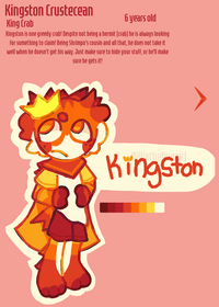 Kingston the King Crab!