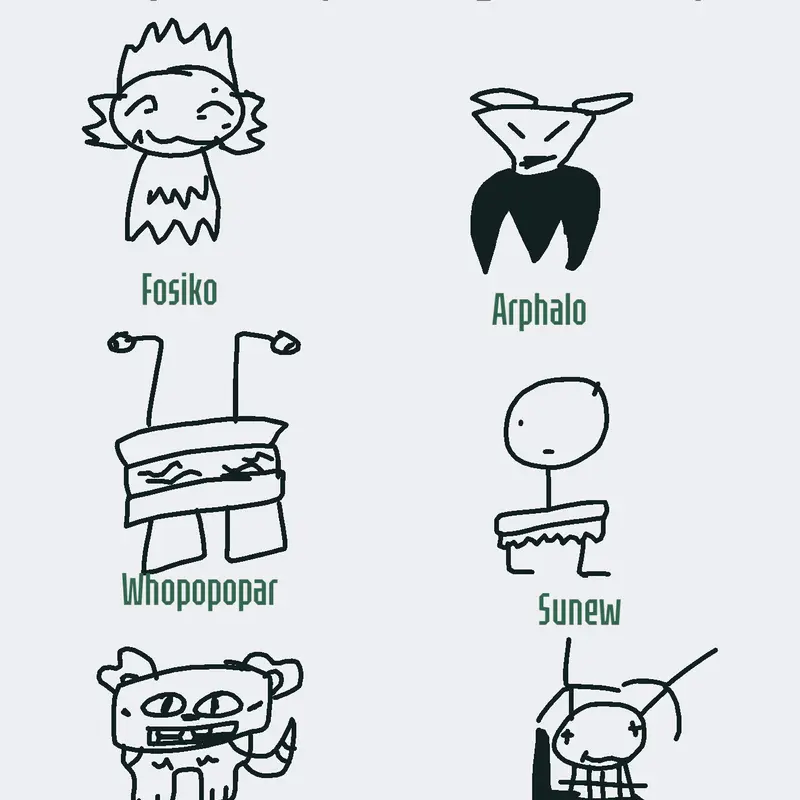 Groovy creatures by @daniellilo