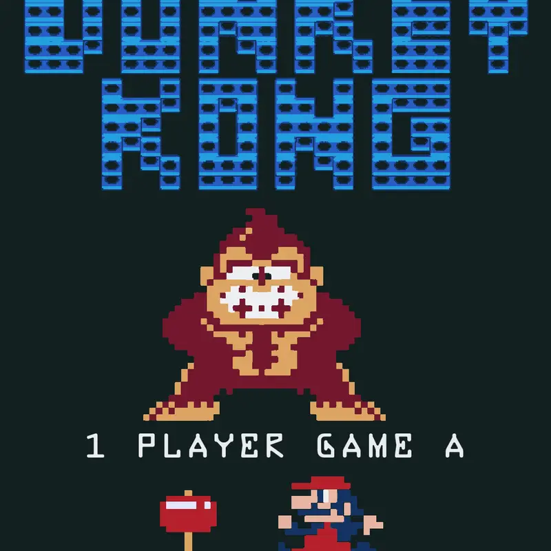 Donkey kong by @mario_the_superstar