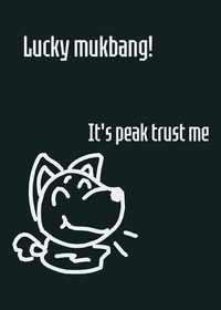 TRUST ME IT'S PEAK🙏
