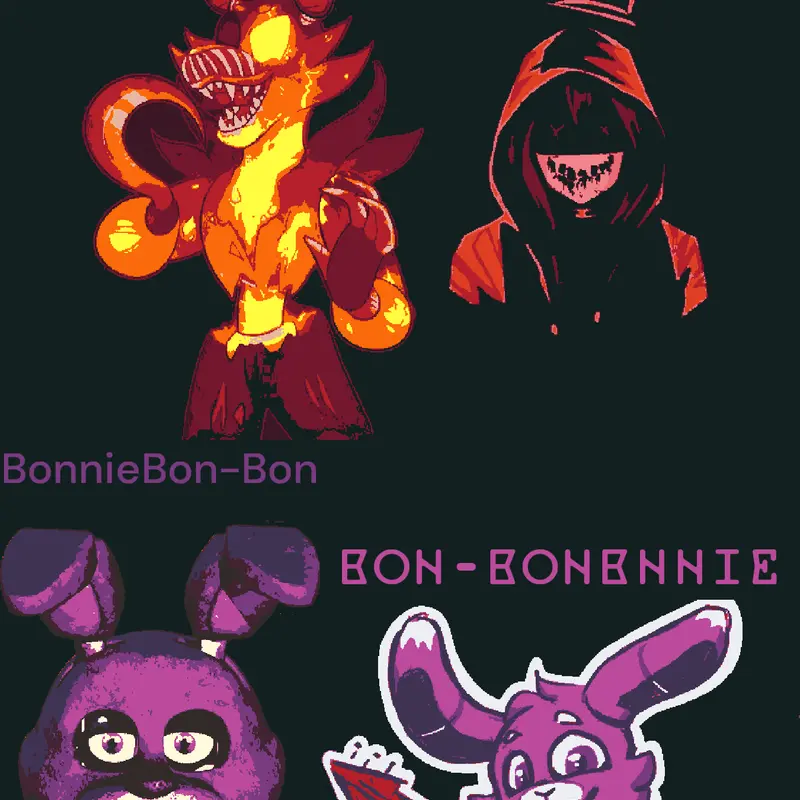 New OCs by @BonnieBon-Bon