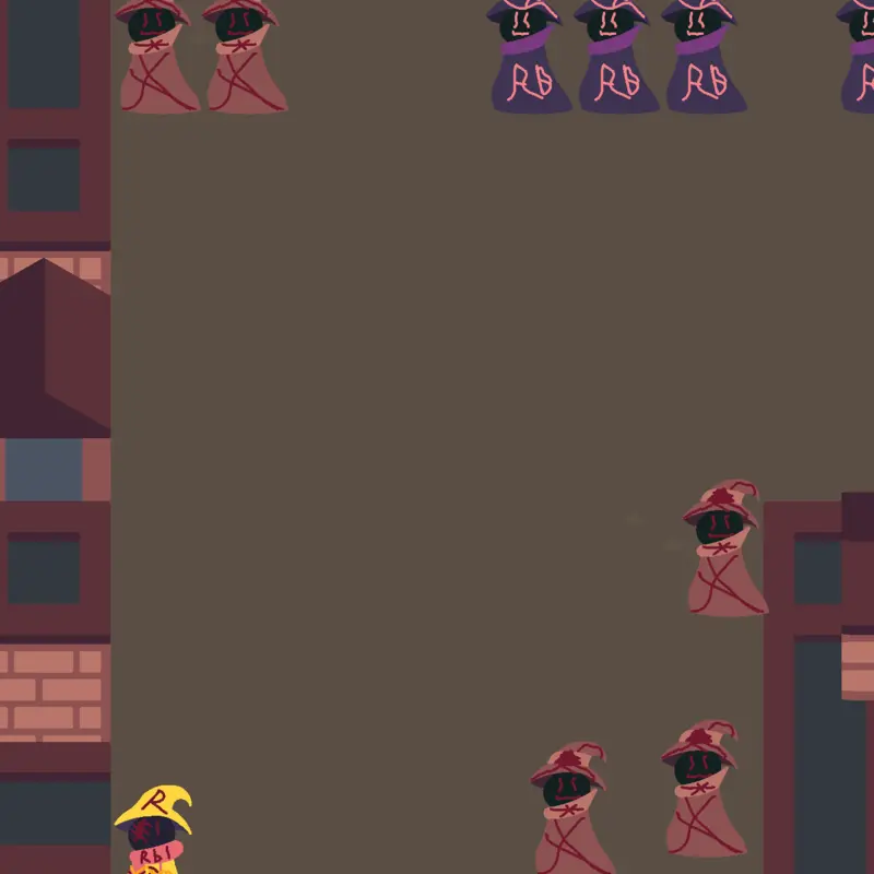 Escape castle enemy by @i_likescary