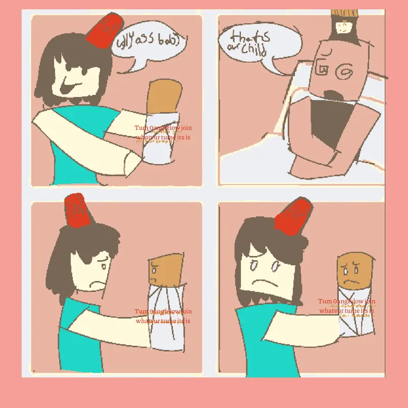 Frysoda (including baby 0rangf3ll0w) by @IStoleYourPotato_XD