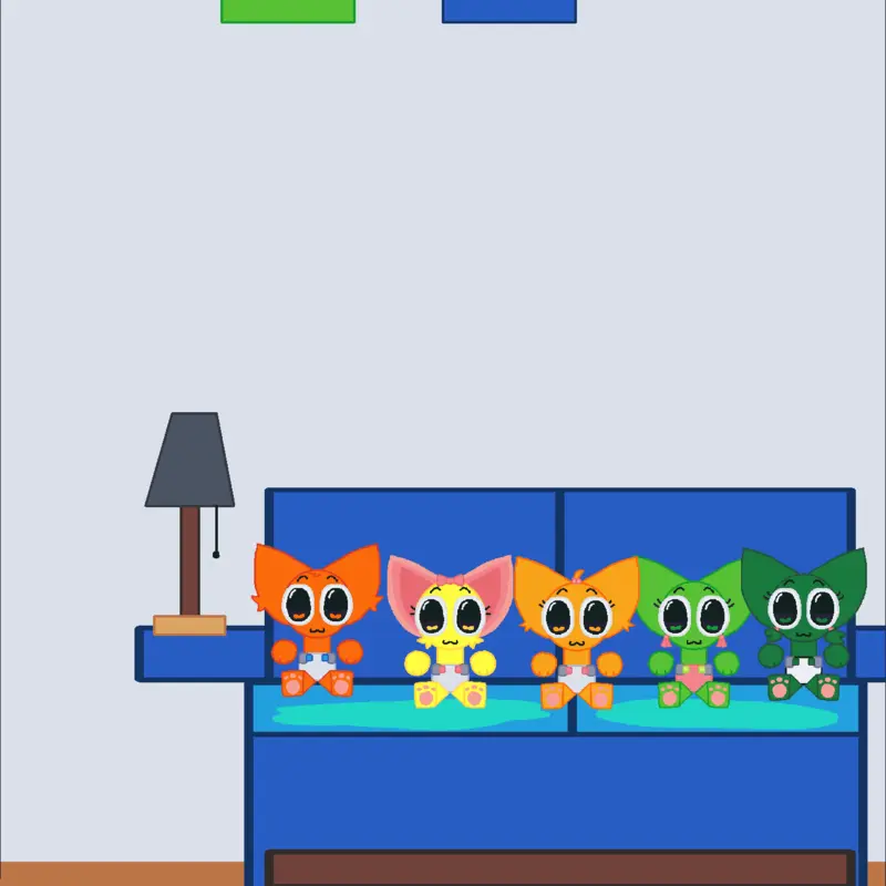 Baby emoji cat by @nelly_phase3