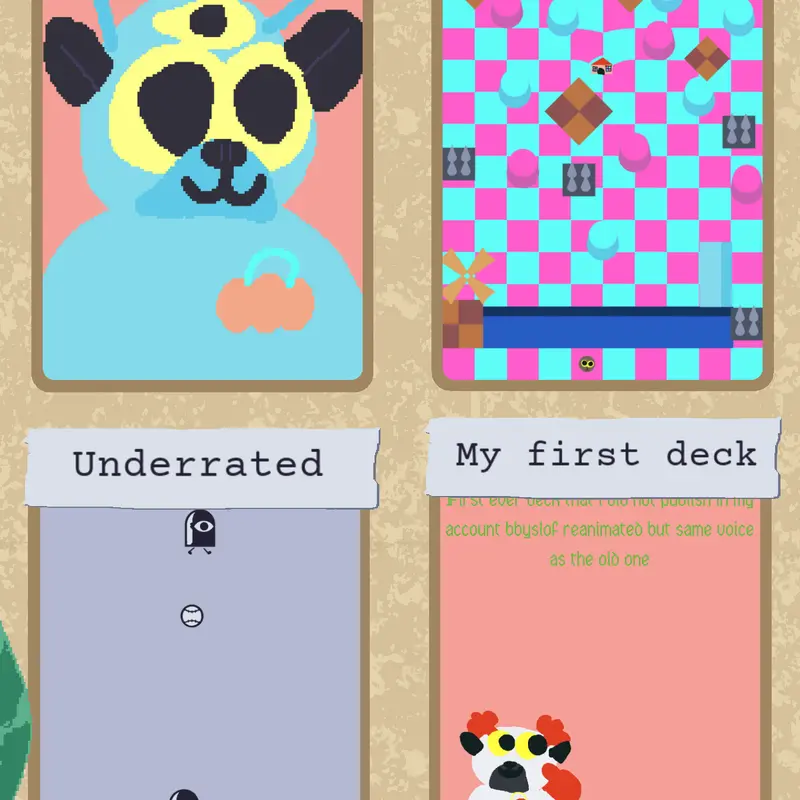 The 4 games of mine by @bye_of_bbyslof