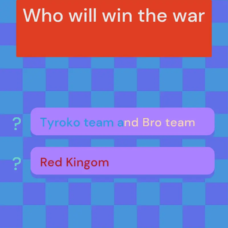 Game by @Tyroko