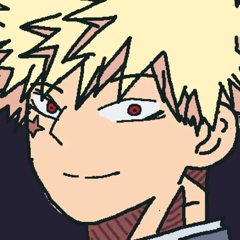 Katsuki Bakugo by @Trinityslost