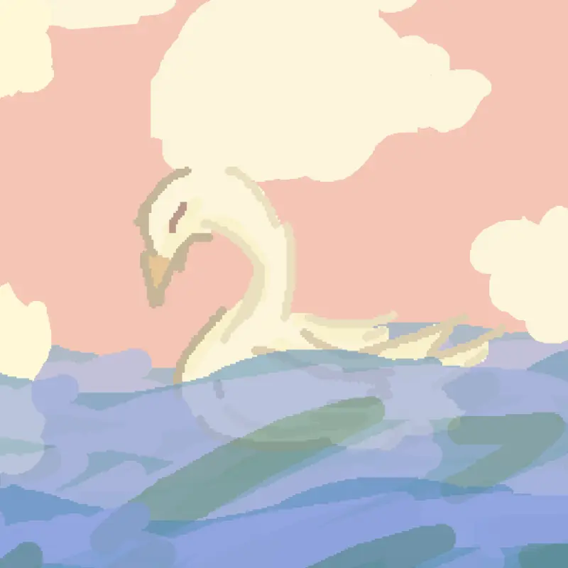 Swan is searching for love by @N0VA_OFFICIAL