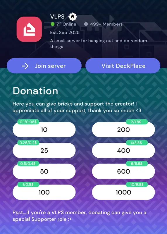 Vuvien's discord server promotion by @no_skills_