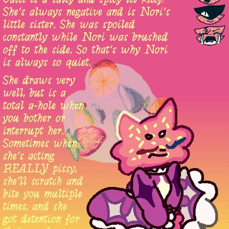 Catti the Spoiled Cat! by @Pipletz_OG