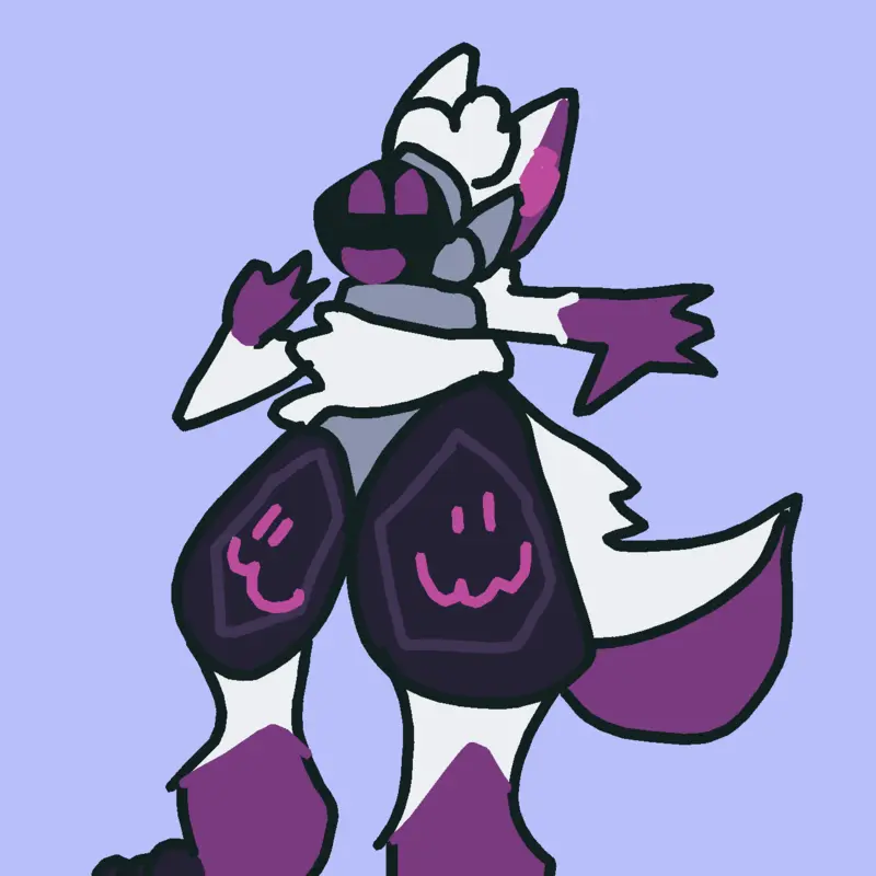 Mono the protogen UTAU by @ReemAlhantoobi