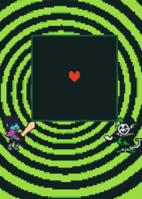 Violent Jevil fifth attack(it will deal 5...