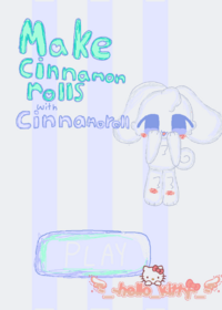 Make cinnamon rolls with cinnamoroll!!