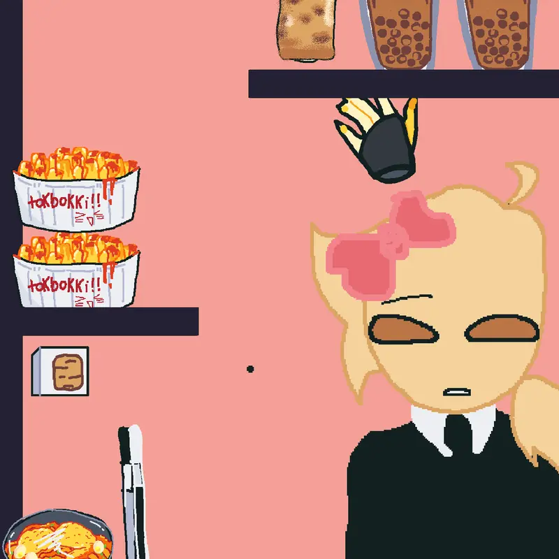 Mukbang oc ! by @Aisha_artist