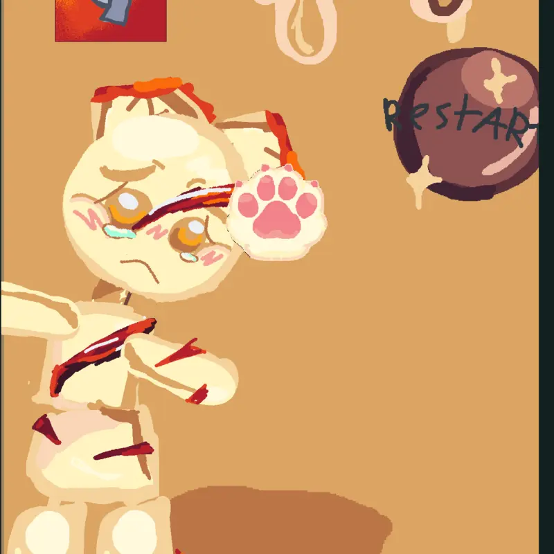 Caramel kitty ragdoll by @lettuce_cat01