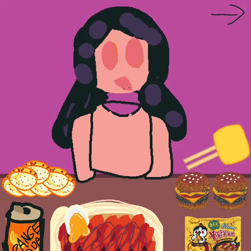 Mukbang by @NefrettaireMabini