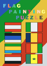 Flag Painting Puzzle (WORLD)