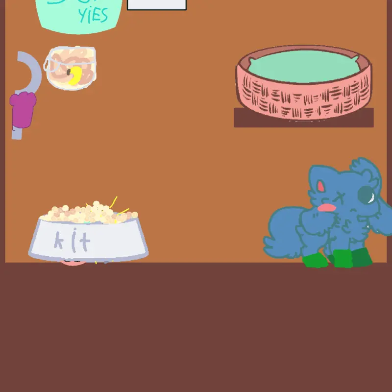 THE KITTYDOG ROOM by @mismached_the_intern