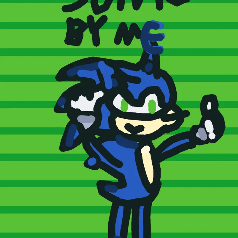 Sonic in d-dddda hill by @mroooo