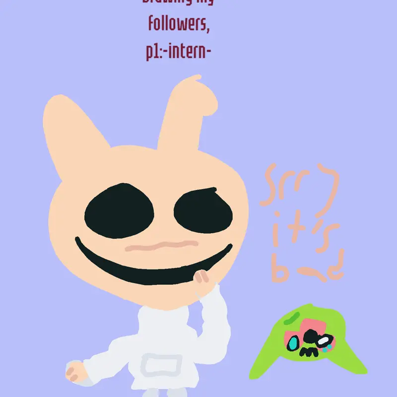 P1 of drawing my followers by @CandyJr