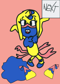 yatta dressup with her mom