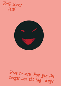 The evil scary!