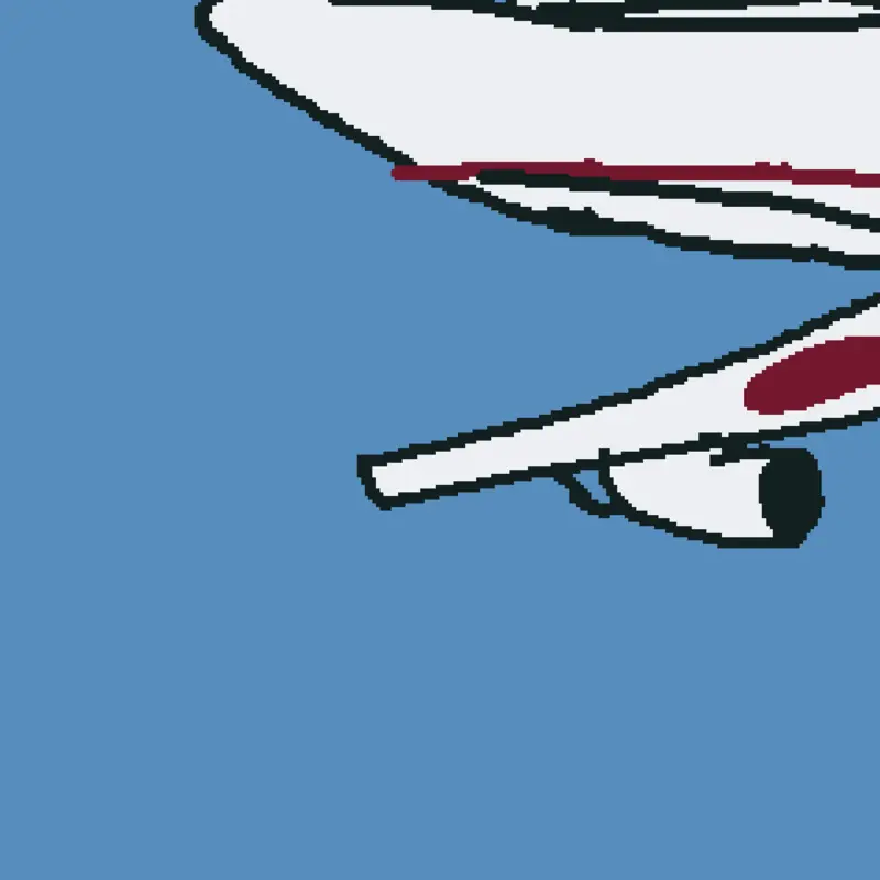 Japan Airlines Flight 123 by @GrissellaAprilia