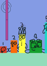 Numberblocks On Algodoo!