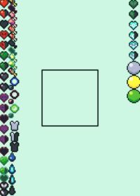 Minecraft icons and effects