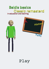baldis basics 3D REAL remaster