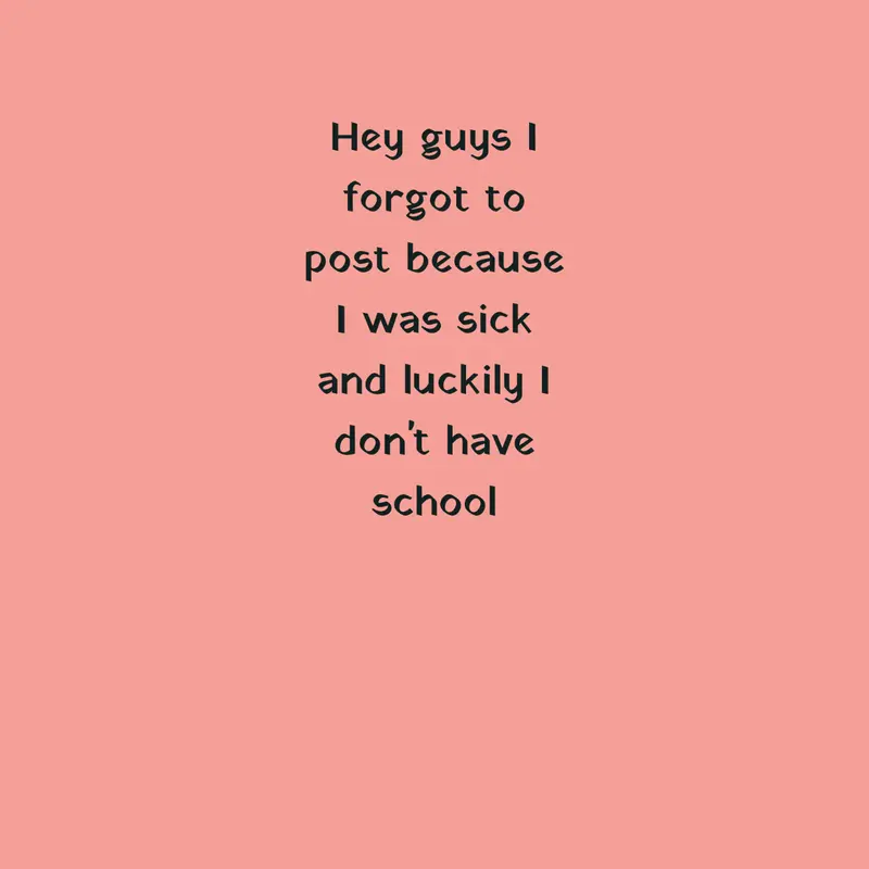 I'm sick by @Banana_Nats