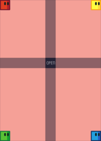 Cube fighting Ending game.