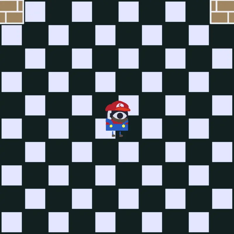 Beta Mario 64 endless stairs by @BetaMario64