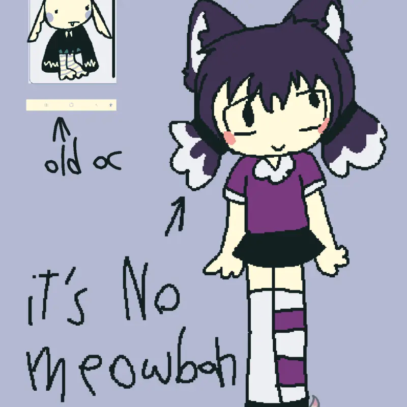 Mi new oc by @kittymix