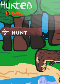 Hunted dinosaur