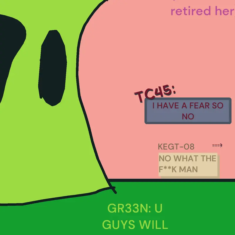 Bitch ass GR33N by @R1VER
