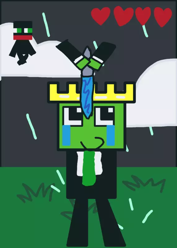 Grox and froggy. by @NooneKnows_LOGGINGOUT
