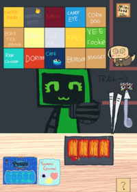 Eat with Shelly! credits to durplecute
